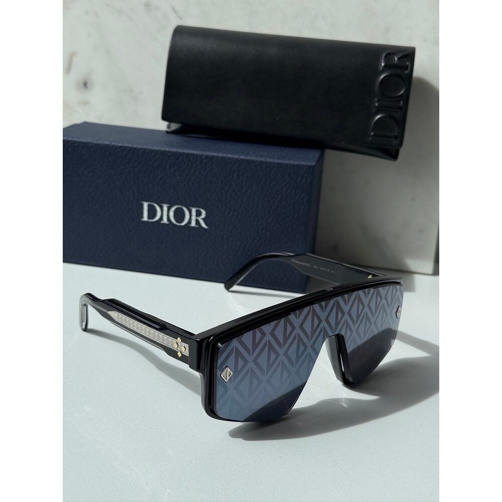 NEW Dior CD Diamond M1U Clip On Sunglasses in Black $740 - Picture 11 of 11